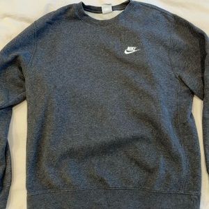 Nike Sportswear Club Crewneck Sweater - Charcoal Gray